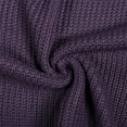 thumbnail image 6 of Womens Long Sleeve V Neck Sweaters Pullover Knit Loose Fit Women's Purple Sweater Warm Womens Christmas Clothes, 6 of 6