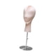 thumbnail image 4 of Cabeza de maniquí, modelo, soporte para pelucas, gorras, elegante altura ajustable, sombrero y Rosa, 4 of 9