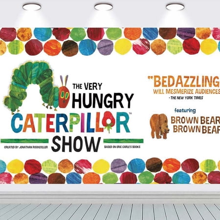 The Very Hungry Caterpillar Taspestry Wall Decor Party Supplies Background BackdropBanner Poster Decor Decorations