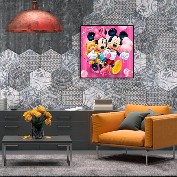 Cuadros Decorativos 5D bricolaje completo taladro diamante pintura Mickey Mouse punto de cruz Craft Kit pared artes Ndcxsfigh Nuevos Originales
