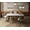 Laminam Invisible white, variant on Dining Table MODENA 55(70)x31x29 Laminam Bianco StatuaMILAN Venato