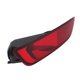 thumbnail image 1 of 1 pc Carcasa de luz trasera izquierda del parachoques para Volvo XC60 2008-2013 No.30763322 ABS Rojo Gris, 1 of 6