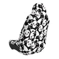 thumbnail image 3 of Picia Cute Panda (3) Print Waterproof Sweating Car Seat Cover for Post Gym Workout, Running, Beach and Hiking, Universal Fit Anti-Slip Bucket Seat Protector, 3 of 5