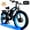 Blue, variant on 60V 6000W Peak Electric Motorcycle for Adults, Dual Motor AWD Ebike, 50MPH Top Speed, 25AH Removable Battery, 26x4.0 Fat Tire All-Road Mountain Bike, UL2849 Certified