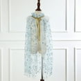 thumbnail image 2 of GDREDA Toddler Girls Cape Holiday Robe Lace Up Cloak Kids Party Jacket Outerwear, 2 of 4