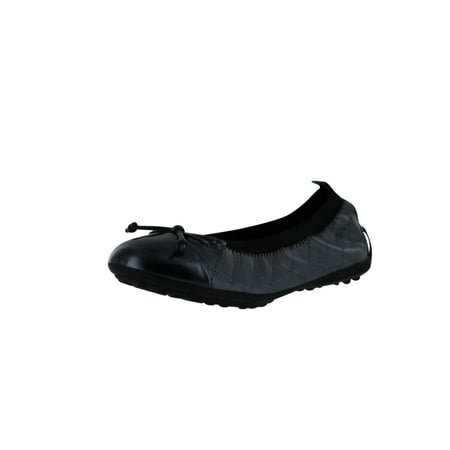 

Geox Girls Piuma Ballerina Kids Flats Shoes Charcoal 30