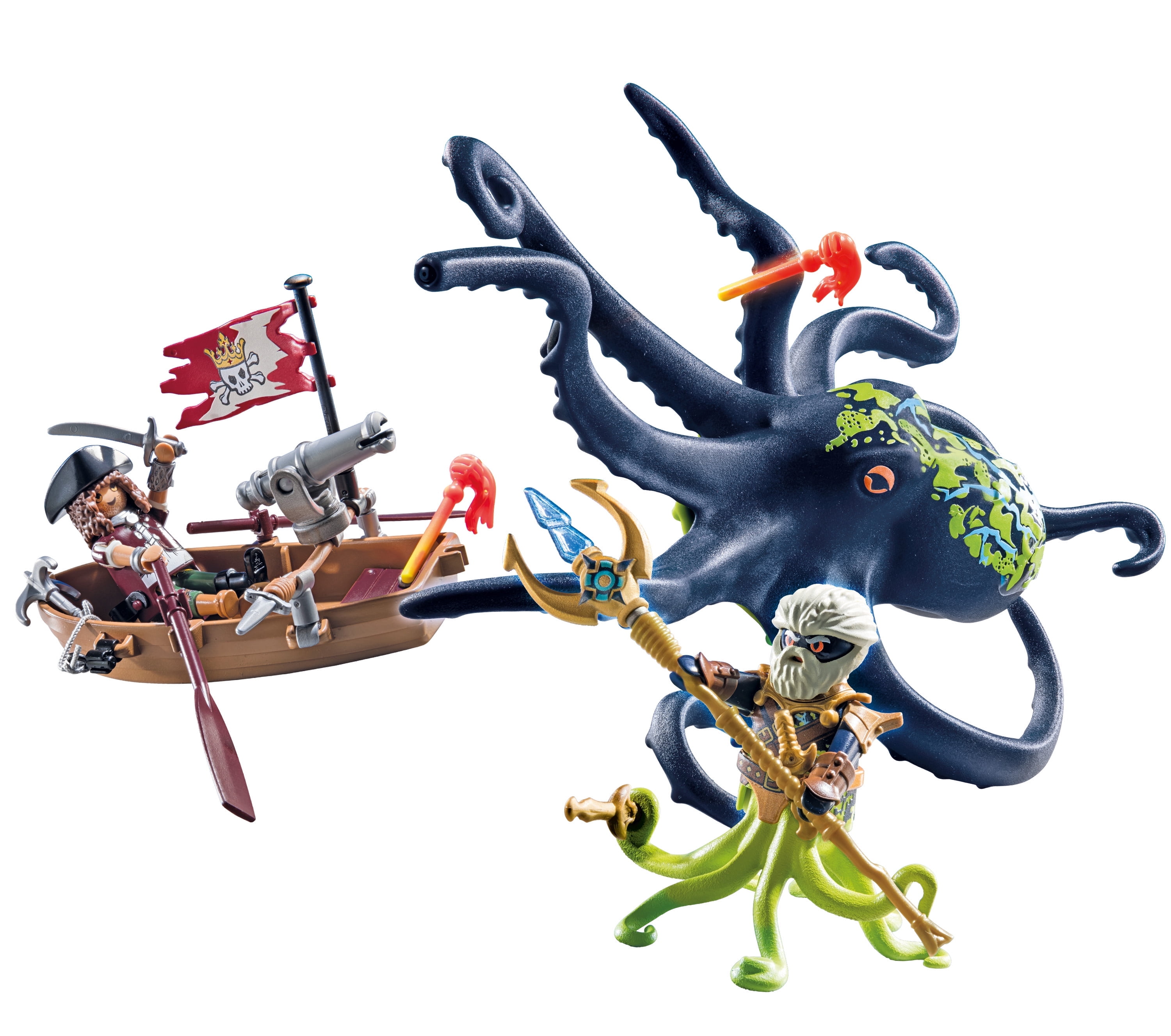 Playmobil 70979 My Figures – Îlot Des Pirates – Crée Ton Personnage Unique, Plus De 1000 Combinaisons, Dès 5 Ans