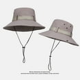 thumbnail image 1 of LinYooLi Big Hat Rear Sun Fisherman Hat Female Summer Anti -Ultraviolet Sunscreen Sun Hat Fast Dry Travel Mountaineering Cap, 1 of 9