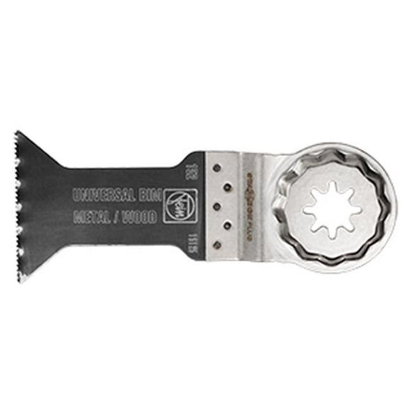Fein StarLock Plus E-Cut Bi- Metal Universal Saw Blade with Wavy Universal Teeth for Swarf Removal - 1-3/4" x 2-3/8" - 63502152260
