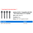 thumbnail image 2 of Ignition Coil Kit - Compatible with 2009 - 2015 Toyota Venza 2.7L 4-Cylinder 2010 2011 2012 2013 2014, 2 of 2