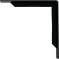 thumbnail image 4 of Ekena Millwork 2"W x 12"D x 12"H Stockport Steel Bracket, Powder Coated Black, 4 of 12