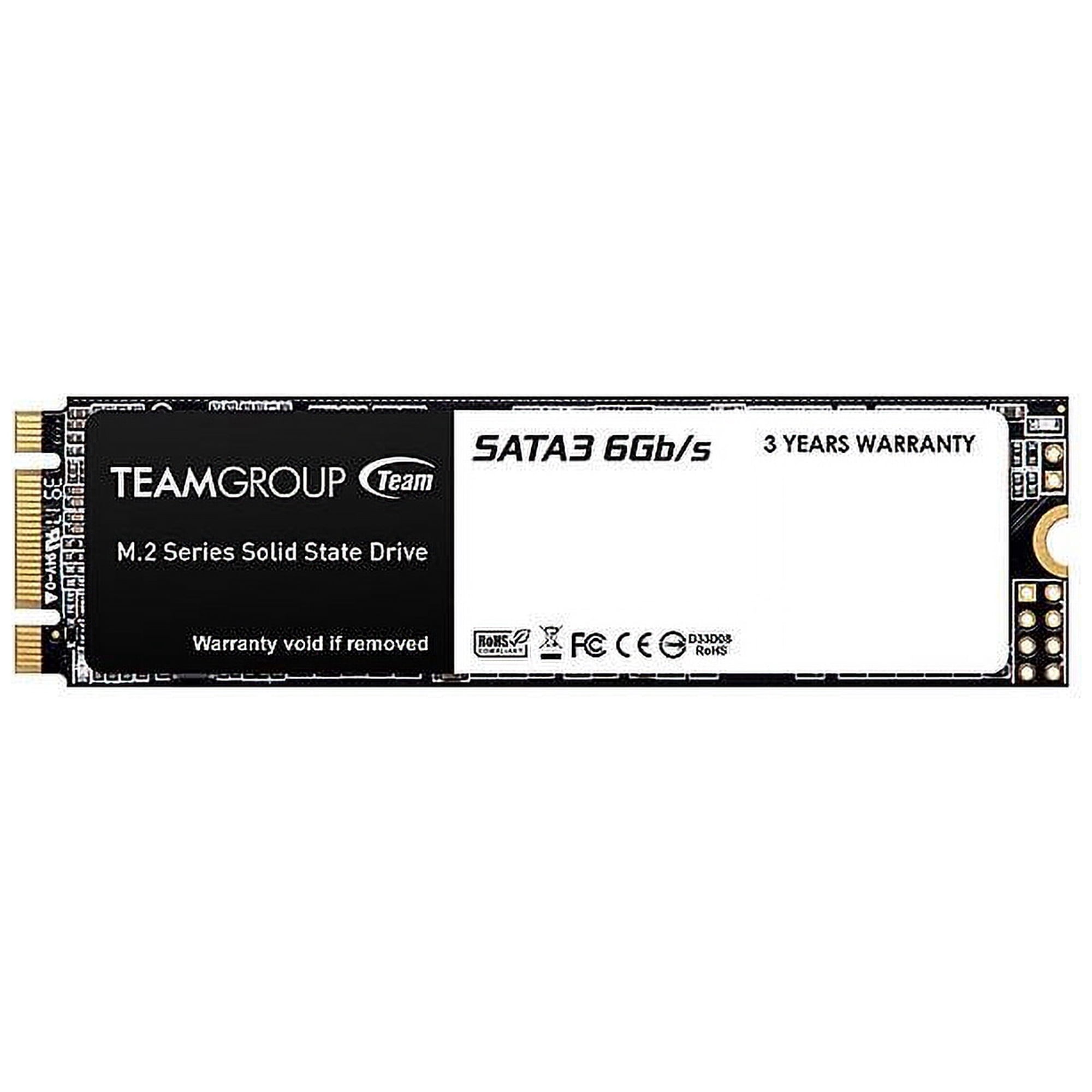 TEAMGROUP MS30 2TB with SLC Cache 3D NAND TLC M.2 2280 SATA III 6Gb/s Internal Solid State Drive SSD (Read/Write Speed up to 550/500 MB/s) Compatible with Laptop & PC Desktop TM8PS7002T0C101