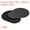 Black, variant on Unique Bargains Exercise Core Sliders, 230x180x7mm Dual Sided ABS EVA Foam Glider Discs, Red