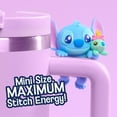 thumbnail image 5 of Disney Stitch Attachmeez Collectible Mini Figure Blind Box, Hangs off Books, Phones & More, 5 of 12