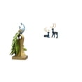 thumbnail image 1 of Figura de escritorio,Estante de estatua de pavo real para escritorio,decoración del hogar,Estatua de ciervo alce,Figuras de alce y ciervo,decoración del hogar,estatuas de resina,Estatua de, 1 of 8