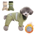 thumbnail image 2 of Fur Collar Dog Overalls with D Ring Winter Dog Clothes for Small Dogs Puppy Jumpsuit Chihuahua Jacket Poodle Costumes Pet Coats ShopWise Round, 2 of 8