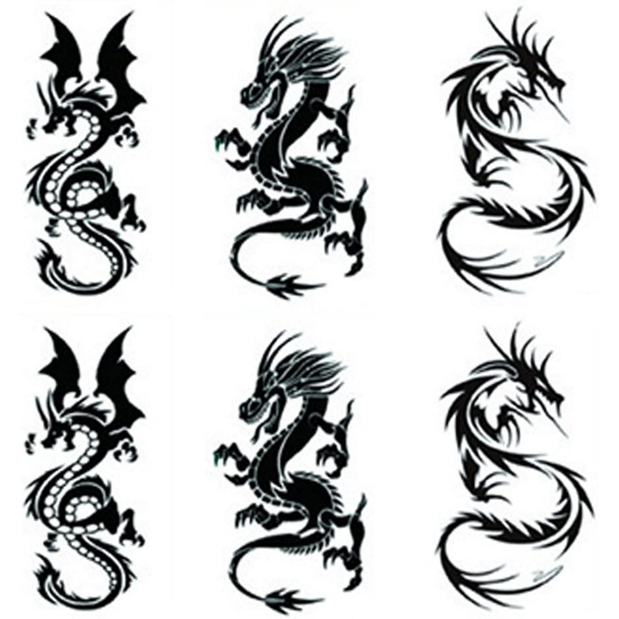 Small dragons Temporary Tattoos Stickers for kids Women Men Girls 6 Sheets, Fake dragon lovely Tattoos Paper Body Sticker Set Party Favors,waterproof and Long Lasting body tattoos by | Walmart Canada Small dragons Temporary Tattoos Stickers for kids Women Men Girls 6 Sheets, Fake dragon lovely Tattoos Paper Body Sticker Set Party Favors,waterproof and Long Lasting body tattoos by | Walmart Canada