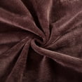 thumbnail image 3 of EVOLIVE Soft Micromink, Faux Fur, Faux Suede Body Pillow Cover Replacement with Zipper Closure (Brown, 21“X54), 3 of 5