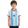 thumbnail image 4 of Icon Sports Messi #10 Argentina Jersey, Sky/White, 100% Polyester, YXS-XXL, 4 of 7