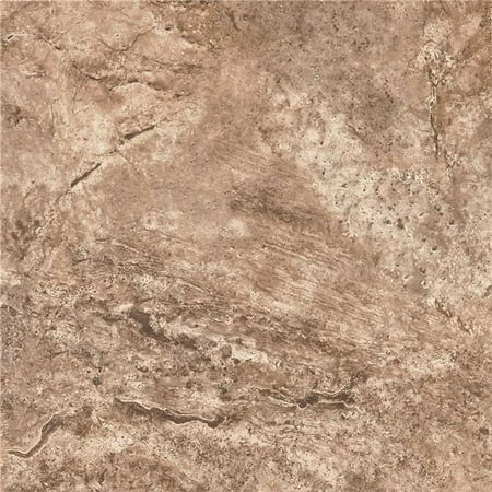 ARMSTRONG PEEL N' STICK TILE 12 IN. X 12 IN. FAWN TRAVERTINE SILVER 1.14MM (0.045 IN.) / 45 SQ. FT. PER CASE per 2