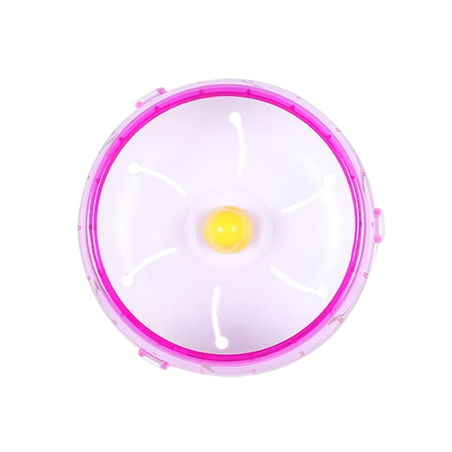 TIELUTT Roue de Course Silencieuse Hamster Écureuils Roue d'Exercice Hamster Disque de Course Jouet Cage Petit pour Hamsters Jouer avec Cochon et Mâchouilles Labyrinthe Lapin Carton Yogourt Cochon Noël Articles Hamster