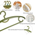 thumbnail image 5 of Extra breda plastgalgar, 10-pack skjortgalgar, halkfria vita, 5 of 5