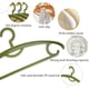 thumbnail image 5 of Extra breda plastgalgar, 10-pack skjortgalgar, halkfria vita, 5 of 5