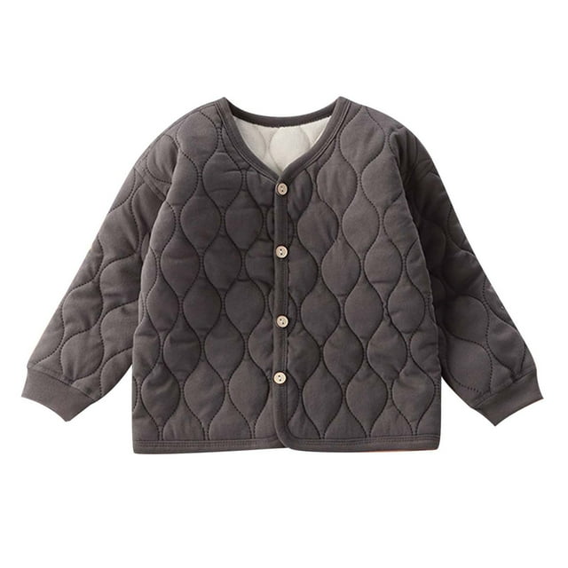 Kids Boys Winter Coat Solid Color Cartoon Printed Lightweight Coat Zipper Windproof Outwear Jacket Child Puffer Jacket 7-8 Years Kids Clothes