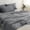 Gray, variant on Lzobxe Thin Quilt Cozy Microfiber Bedding Absorbent Cool Breathable Summer Comforter for Bed, Sofa, Couch, Office, Camping while Reading, Relaxing