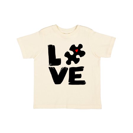 

Inktastic Autism Awareness Puzzle of Love Gift Toddler Boy or Toddler Girl T-Shirt