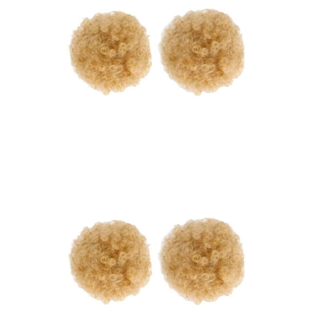 Soidarity Extensión de moño afro hermosa y manejable con fibra para cabello natural para mujeres vanguardistas Q9 1TBurg Q9 1TBurg 2Conjunto