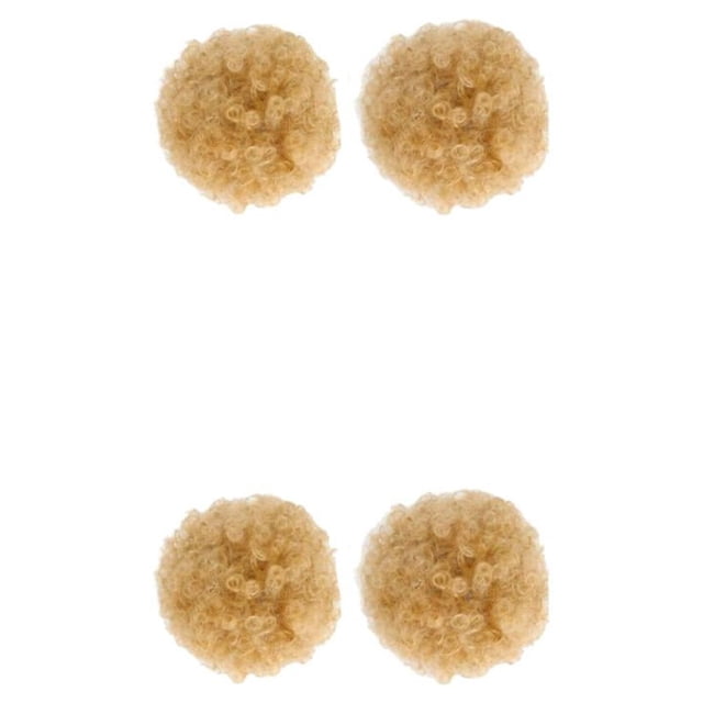 Soidarity Extensión de moño afro hermosa y manejable con fibra para cabello natural para mujeres vanguardistas Q9 1TBurg Q9 1TBurg 2Conjunto