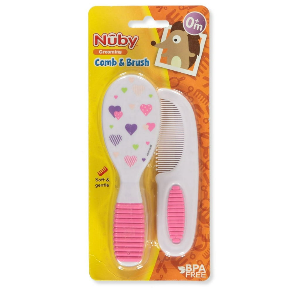 Nuby Baby Comb & Brush Set