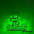 thumbnail image 3 of Shinelab Dinosaur Metal Sign LED Wall Art, Custom Dinosaur Art Decor Personalized Gifts 11613, 3 of 3