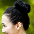 thumbnail image 4 of FENGGUIQU 3Pcs Hair Donut Bun Maker with Elastic Hair Tie for Effortless Updo Hairstyles, 4 of 8