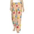 thumbnail image 2 of Lsque Pikmin Print Women's Pajama Pants, Lounge Pant - Comfortable Home Wear,Elastic Waistband, Stylish Design-X-Large, 2 of 9