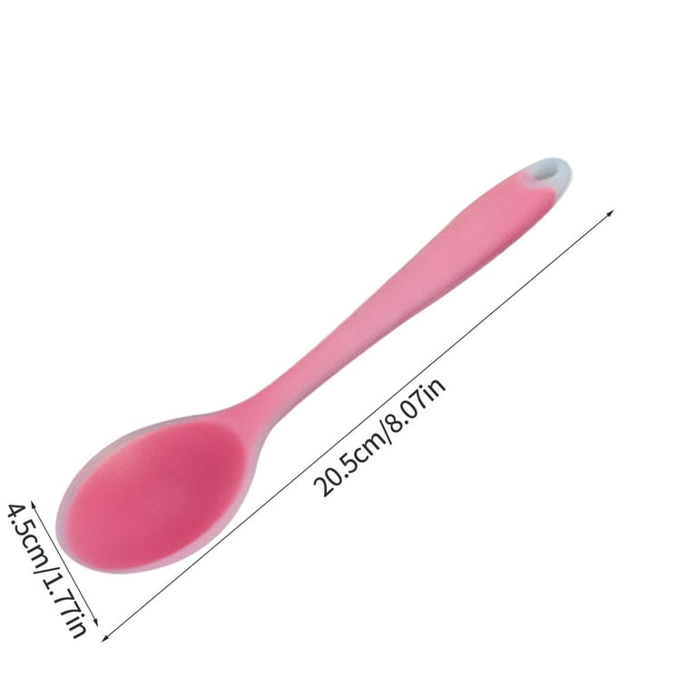 Table Spoons For Eating,Soup Spoons,4pc Children's Silicone Spoon, Baby  Silicone Spoon, Maternal And Infant Food Supplement Spoon A