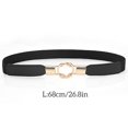 thumbnail image 4 of Banda para la cintura Minnieouse correas de cuero con hebillas ajustable Estilo simple, 4 of 6