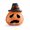 Orange, variant on Halloween Lifelike Pumpkin Whistle Toy Screaming War With High Decibels Voice