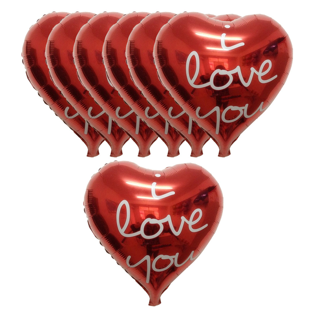 Decoration Mariage Anniversaire Ballon Forme Coeur Rouge 8 Pcs Walmart Canada