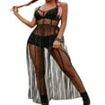 thumbnail image 1 of Robe d'Été Transparente en Maille pour Femmes, Robe de Plage Sans Manches, Couverture de Bikini, Tenue de Plage, 1 of 7