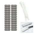 thumbnail image 2 of YIEMEEN 24x Stainless Steel Drain Screens For Bathroom Sinks Lint Traps Washing Machine, 2 of 14