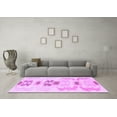 thumbnail image 3 of Ahgly Company Indoor Rectangle Abstract Purple Modern Area Rugs, 7' x 9', 3 of 4