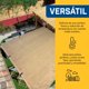 thumbnail image 4 of Malla Sombra 2.5x5 Metros - Rectangular Beige - Lonas para Exteriores - Lona para Sombra - Argolla y Bastilla Ultra-Resistente - Protección UV - Fácil Instalación - Malla 2.5x5 Beige, 4 of 7