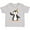 AC-Heather Grey, variant on Cute Penguin, Baby Penguin, Penguin with Party Hat Boys or Girls Toddler T-Shirt