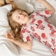 thumbnail image 5 of Balery Milk Tea Conjunto de Pijama Infantil de Manga Corta con Estampado – Ropa de Dormir de Algodón Suave-4X-Large, 5 of 6