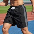 thumbnail image 7 of cfhntfmh Men's Summer Athletic Shorts Quick Dry Loose-Fit Shorts Lightweight Running Workout Gym Shorts with Pockets, 7 of 7