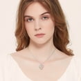 thumbnail image 5 of ONEFINITY Dragon Necklace Silver Rose Golden Heart Pendant Jewelry Gifts for Woman, 5 of 6