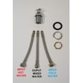 thumbnail image 3 of Scandvik 10617P Compact T-Handle Ceramic Mixer Deck Mount Polished Finish Marine Grade, 3 of 5