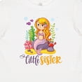 thumbnail image 4 of Inktastic Little Sister Mermaid Girls Baby T-Shirt, 4 of 5